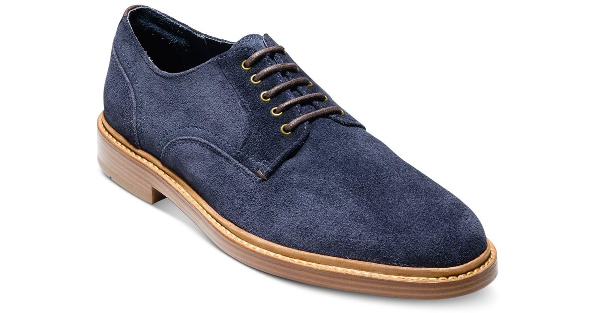 blue suede cole haan